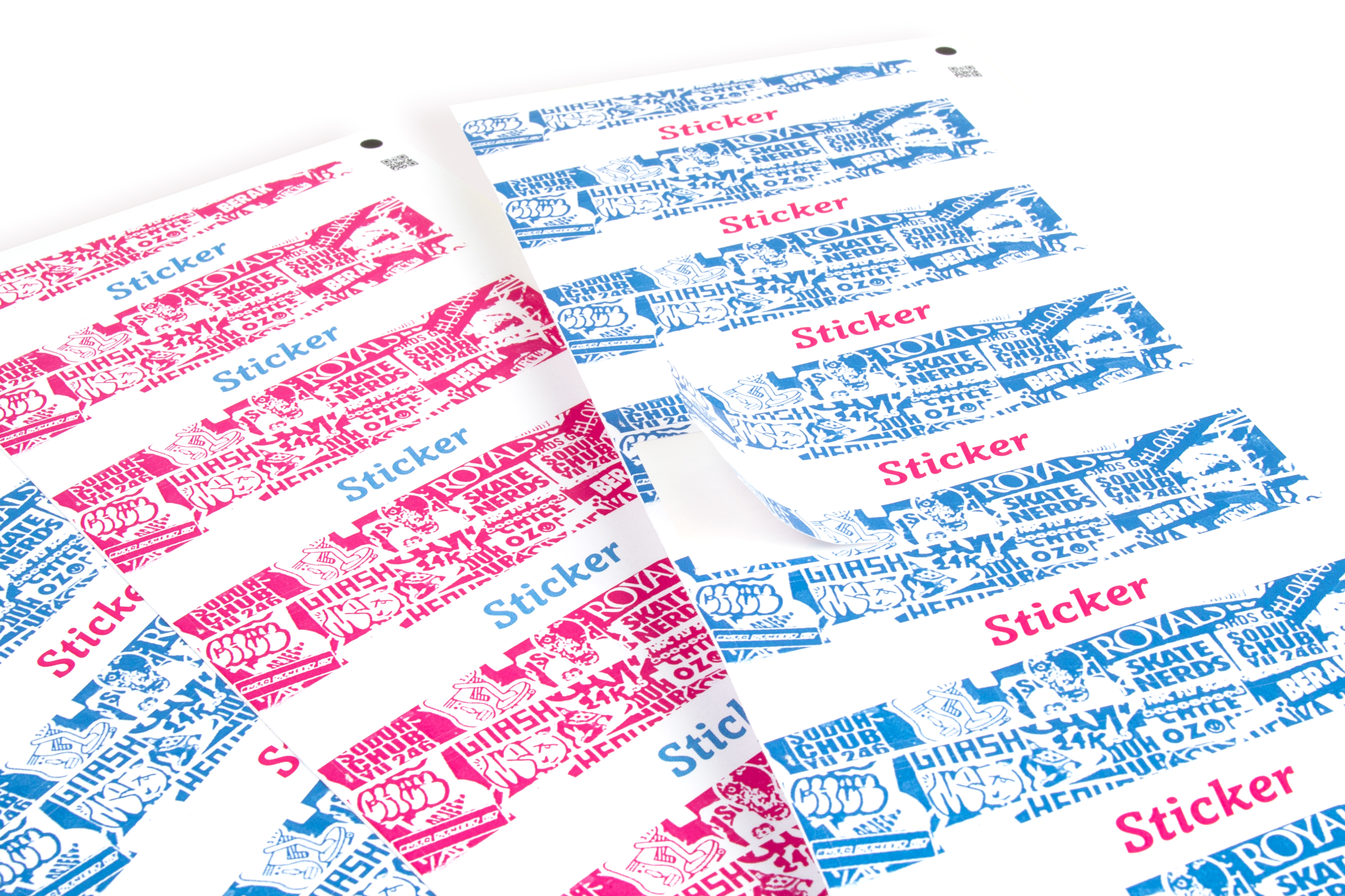 Soldaat deelnemen dienblad Adres stickers laten drukken: goedkoop en snel! | Print&Bind